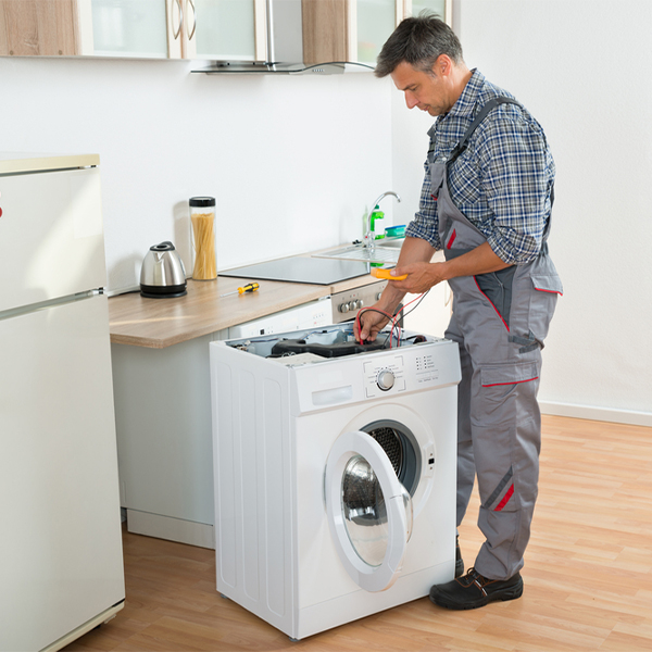 can you walk me through the steps of troubleshooting my washer issue in Greenbrier County West Virginia